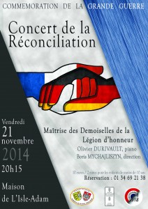Affiche Concert Réconciliation